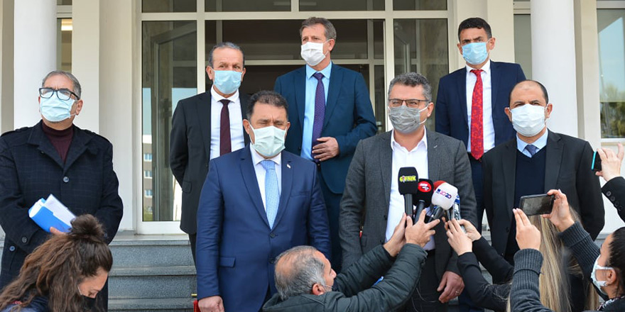 Parti Başkanları’nın Başbakanlık’taki toplantısı tamamlandı