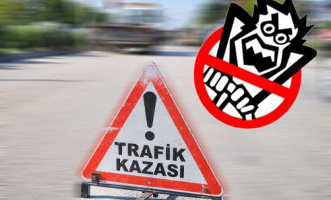 Toprak sete çarpıp takla attı!