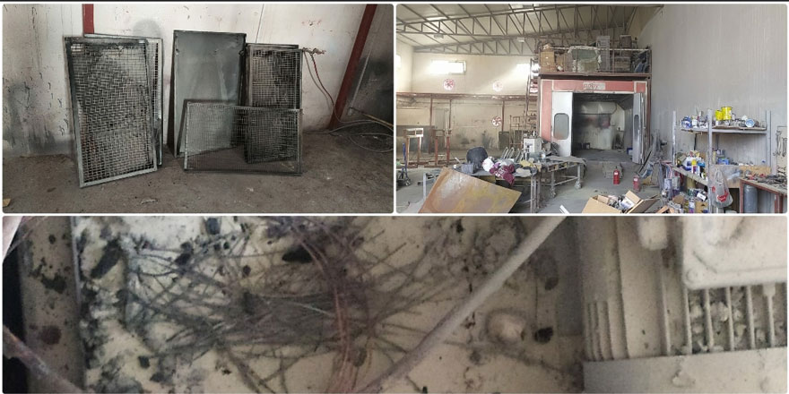 Alayköy Sanayi Bölgesinde yangın!