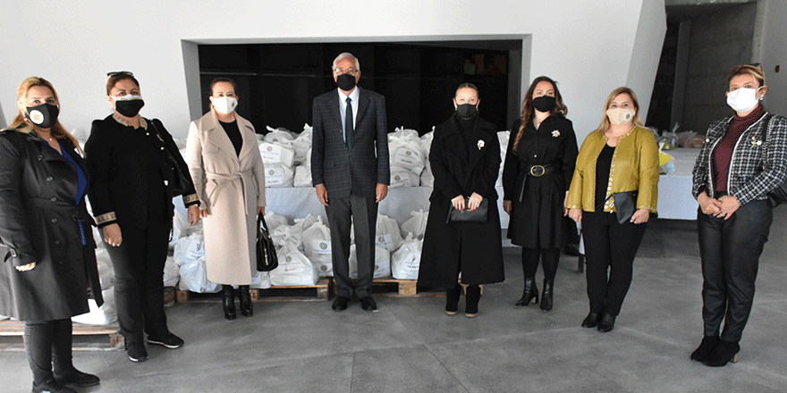 Girne Belediyesi’ne yardımlar ulaşmaya devam ediyor