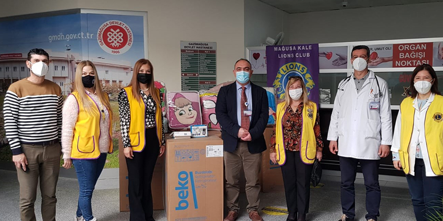 Lionslardan büyük bağış