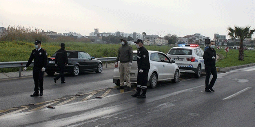 16 kişi sokağa çıkma yasağını ihlal etti