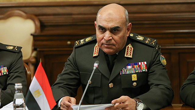 Mısır Savunma Bakanı Güney’de temaslarda bulundu