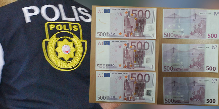 Sahte paralar tedavüle sürüldü