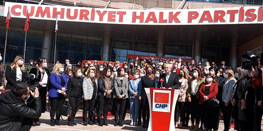 CHP'li kadınlar İstanbul Sözleşmesi için Danıştay'a dava açtı