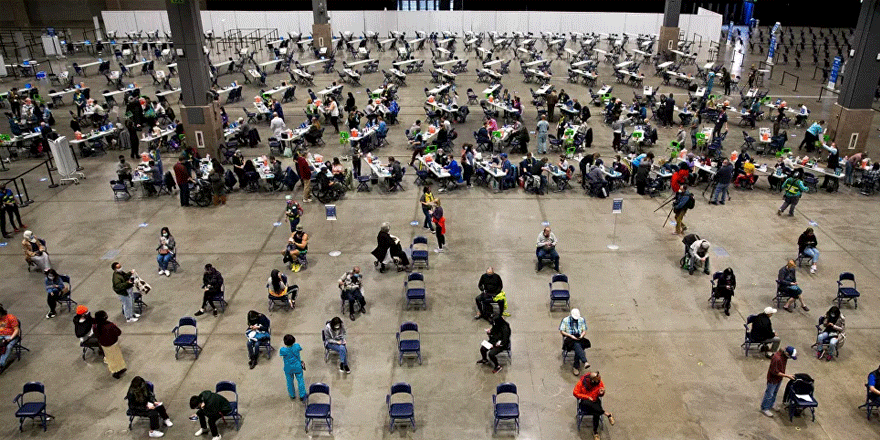 ABD'nin Washington eyaletinde Kovid-19 aşısı olan 100'den fazla kişi virüse yakalandı