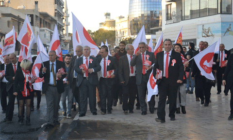 TKP Yeni Güçler'den gövde gösterisi