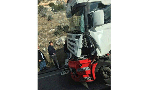 Dağyolunda kaza
