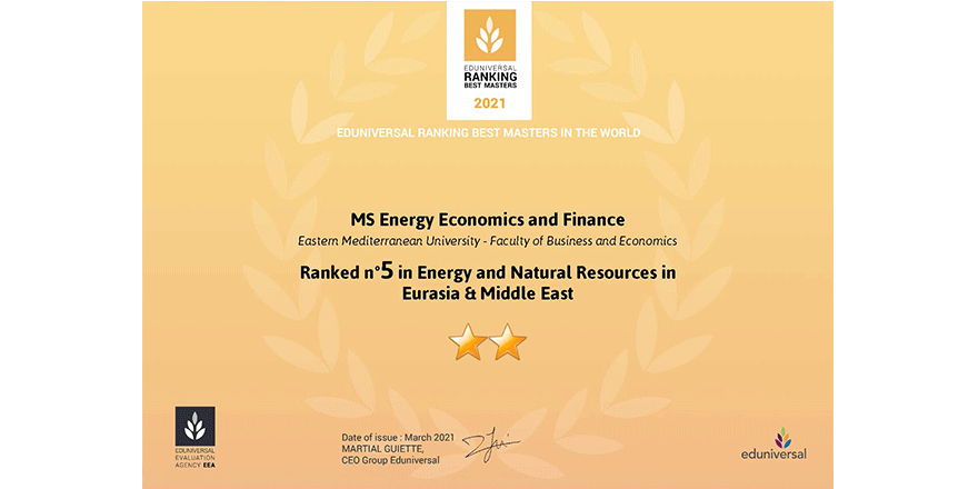 DAÜ işletme ve ekonomi fakültesi yüksek lisans programları en iyiler arasında