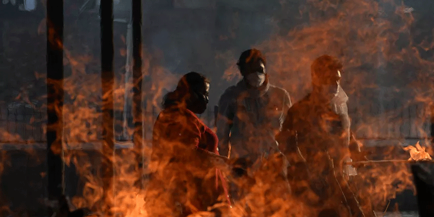 Hindistan'da Kovid-19 salgınında bugüne kadarki en yüksek günlük can kaybı