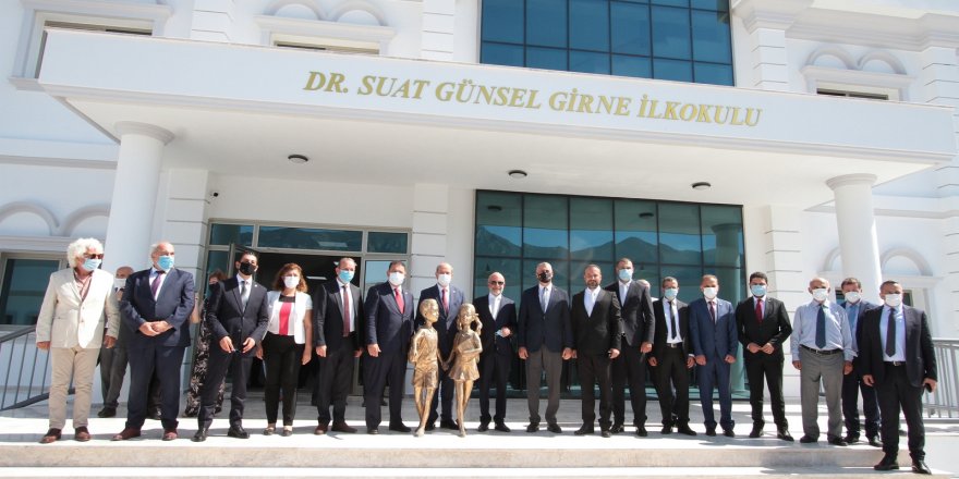 Dr. Suat Günsel Girne Koleji görkemli bir törenle açıldı