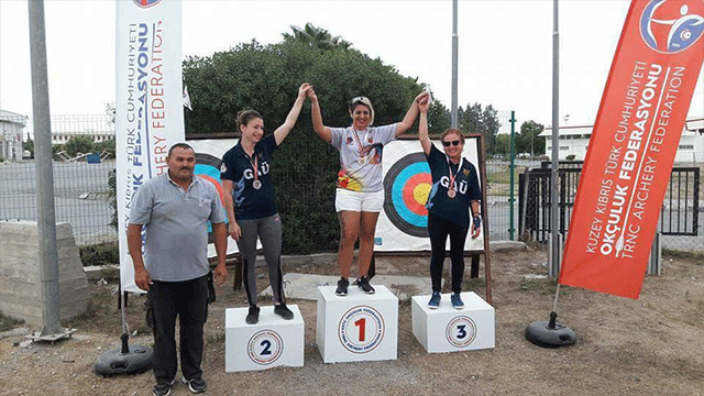 KKTC Okçuluk Milli Takımı Samsun’da yarışıyor