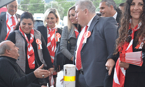 Girne’de TKP Yeni Güçler’e tam destek