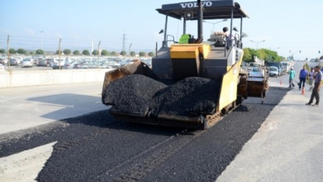 Karakum’da hafta sonu asfalt çalışması var