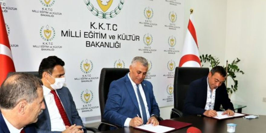 15. Okulun protokolü imzalandı