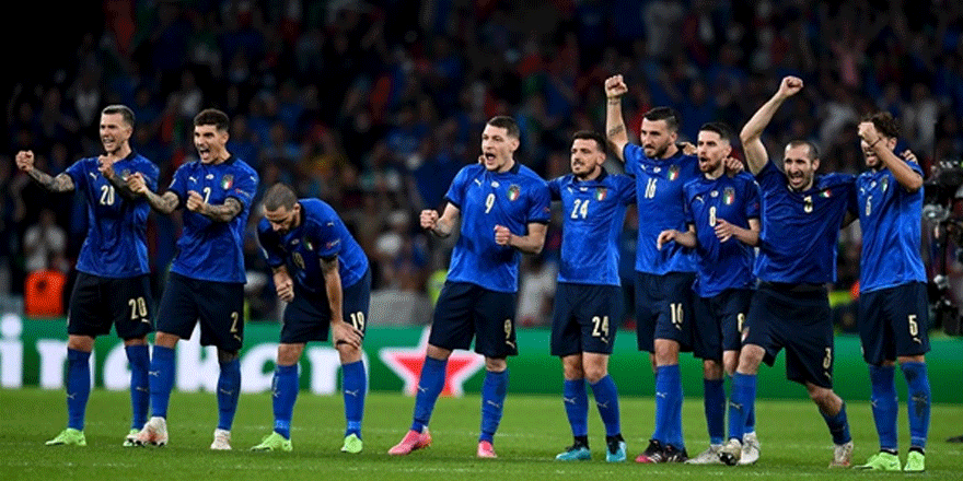 İtalya İngiltere'yi penaltılarda yenerek avrupa şampiyonu oldu