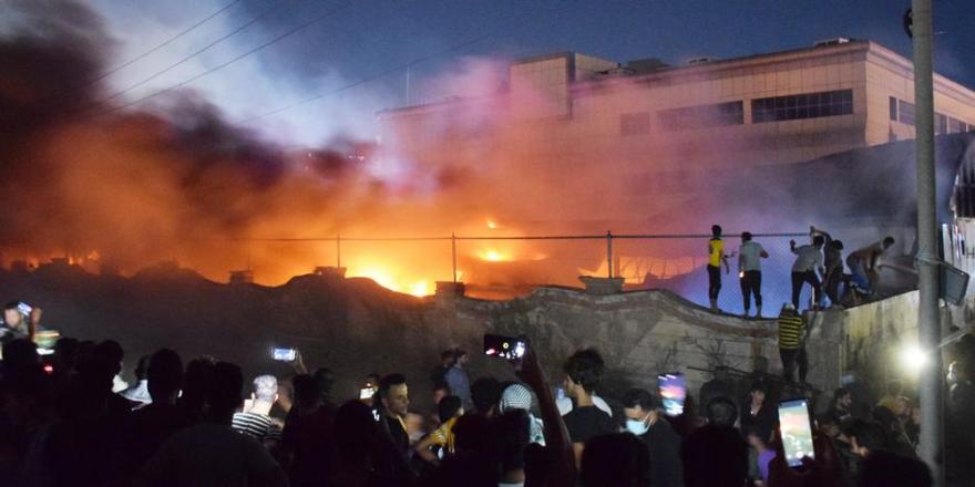 Irak’ta hastane yangını: 58 ölü