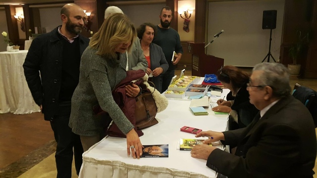 Balıkçıoğlu’nun yeni kitabı Kanser Hastaları Yardım Derneği yararına satışa sunuldu