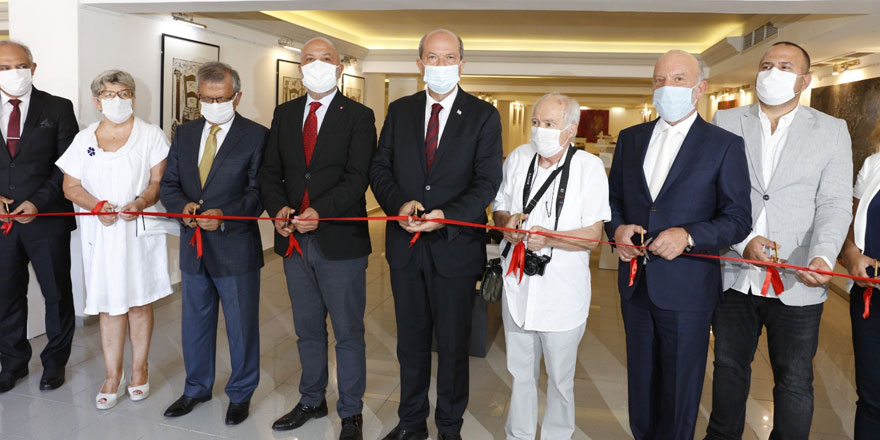 Cumhurbaşkanı Tatar, YDÜ’de iki sergi açılışı gerçekleştirdi