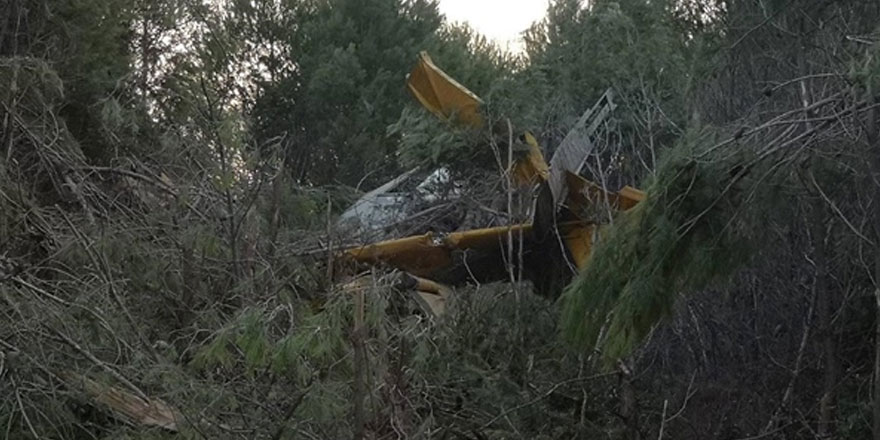 Yunanistan’ın Zakinthos adası'nda yangın söndürme uçağı düştü