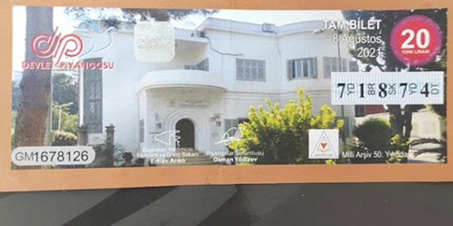 350 Bin TL talihlisine teslim edildi