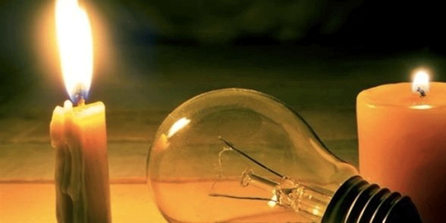 Dikkat elektrik kesintisi!