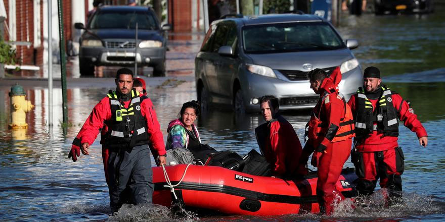 New York ve çevresinde selde ölenlerin sayısı 44'e yükseldi