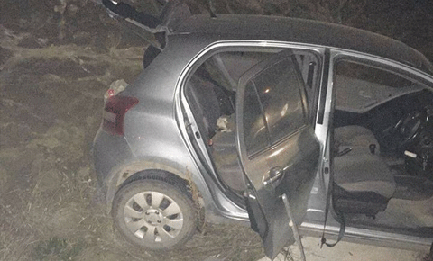 Geçitkale Futbolcuları kaza yaptı