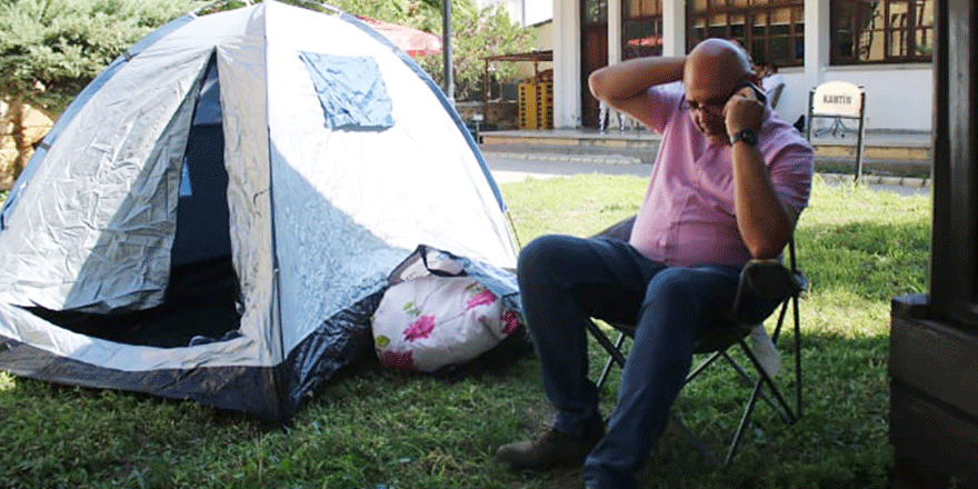 Sarıçizmeli'den çadır eylemi