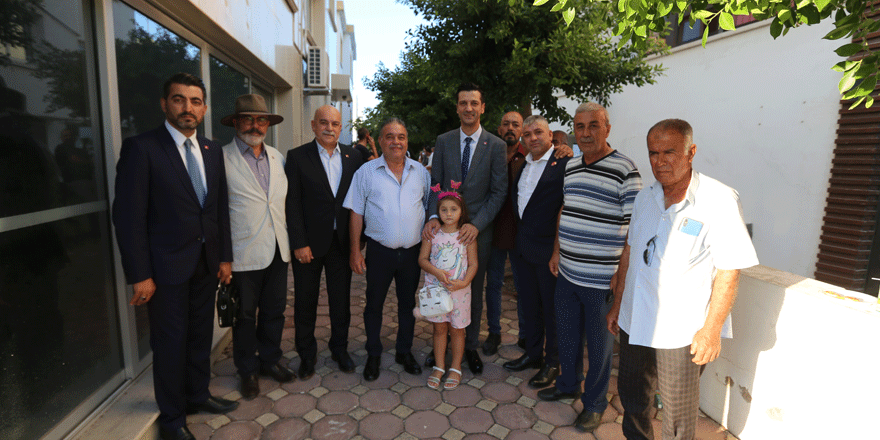 MDP Girne ilçe başkanlığı binası açıldı