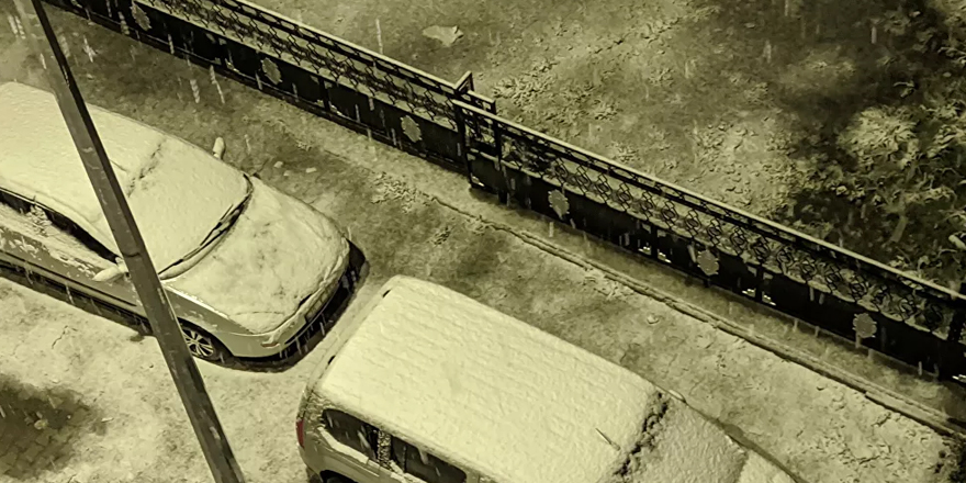 Yılın ilk karı düştü