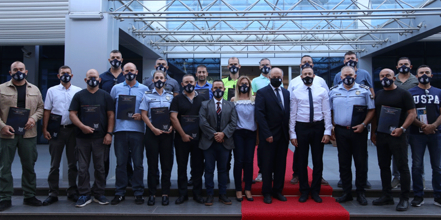 GAÜSEM’den KKTC polis teşkilatı personeline ingilizce b1 seviyesi eğitimi tamamlandı