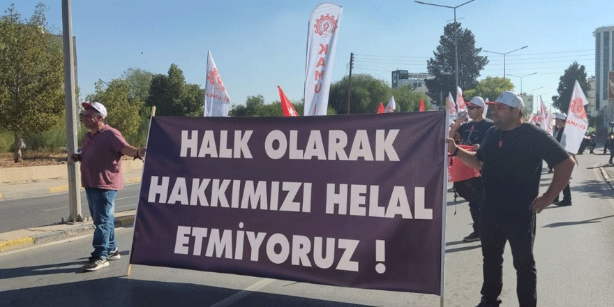 “Hakkımız helal değil!”