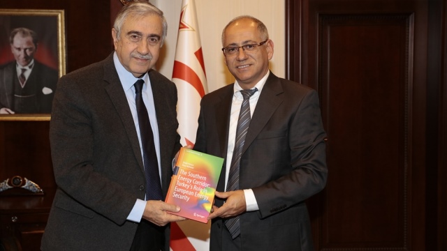 Cumhurbaşkanı Akıncı, Prof. Dr. Yorucu’yu kabul etti
