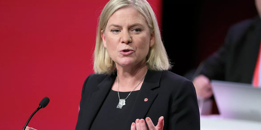 İsveç'te bir ilk: Sosyal Demokrat Andersson, ülkenin ilk kadın başbakanı oldu