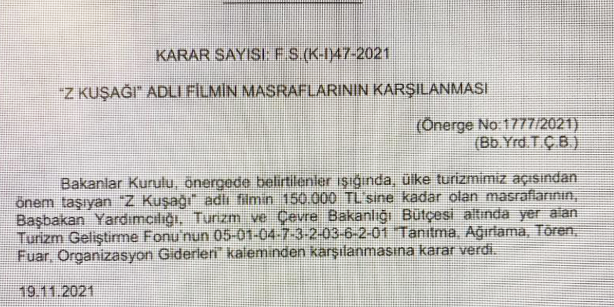 Ülkede para yok öylemi!.. 'Z kuşağı' filmine 150 bin TL!