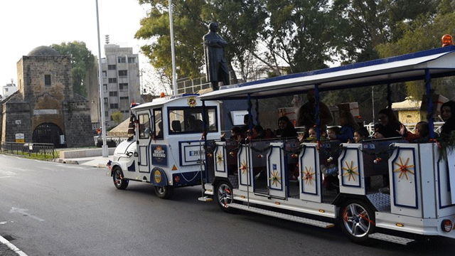 Çocukların ‘Lefkoşa Gezi Treni’ Keyfi