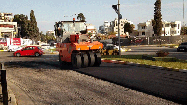 Altyapısı tamamlanan Ecevit Caddesi asfaltlandı