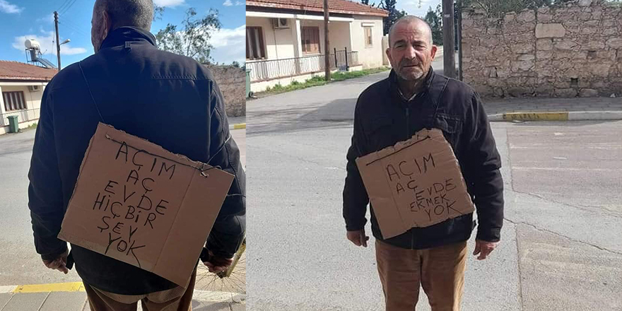 "Açım aç, evde ekmek yok"