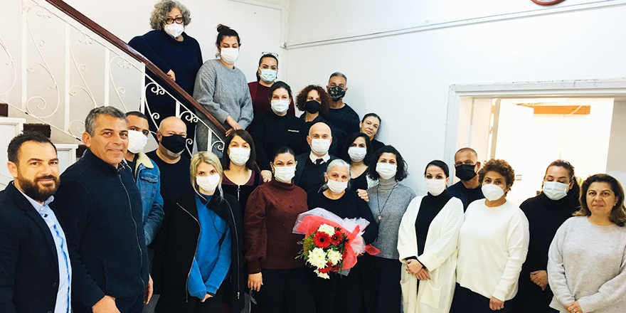 TAK personeli Ayşegül Taşpınar emekli oluyor