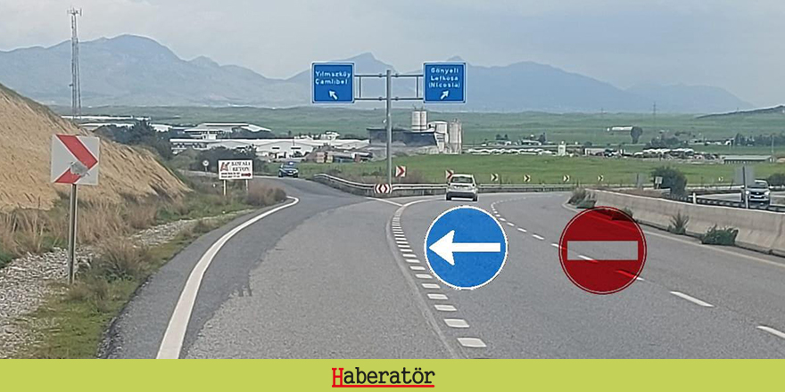 Güzelyurt-Lefkoşa Anayolu'nu kullanan sürücüler dikkat!
