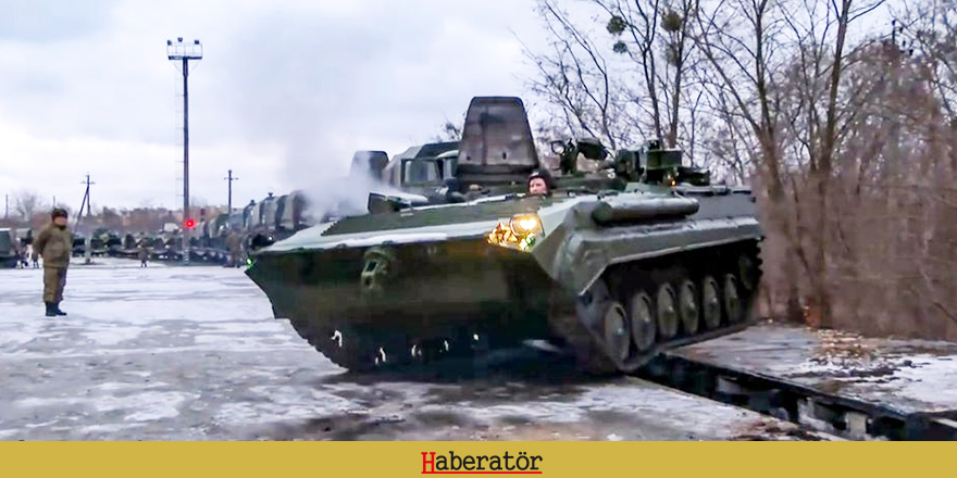 Rusya Ukrayna sınırına 110 bin asker gönderdi