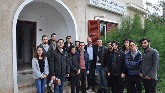 DAÜ öğrencileri TAK’ı ziyaret etti