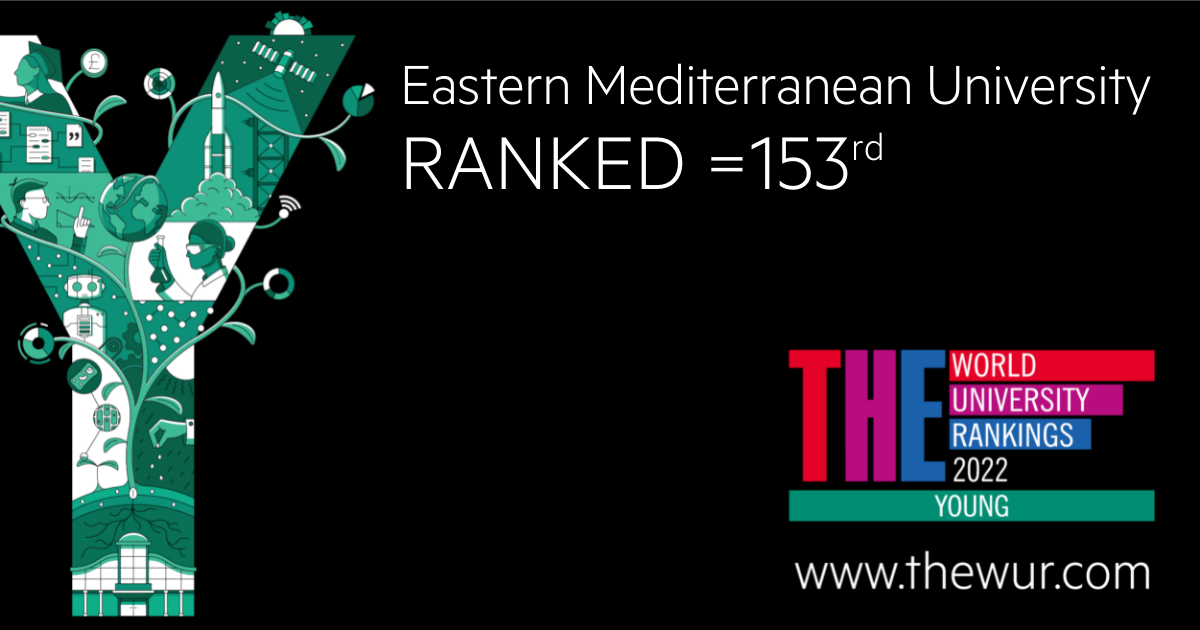 DAÜ, Dünyanın en iyi genç üniversiteleri arasında 153. sırada