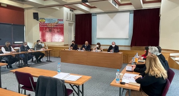 DEV-İŞ ile PEO bir araya geldi