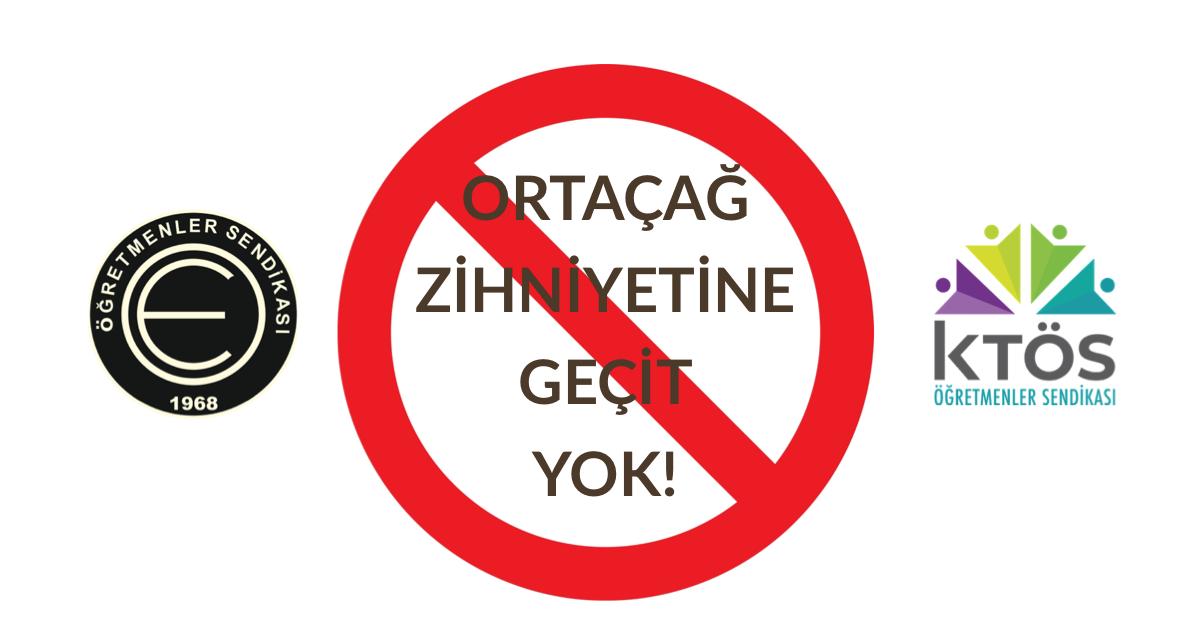 "Ortaçağ zihniyetine geçit yok!"