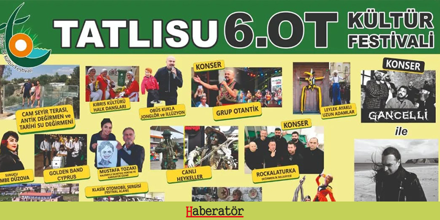 6.Tatlusu Ot Kültür Festivali 6 mart pazar günü yapılıyor