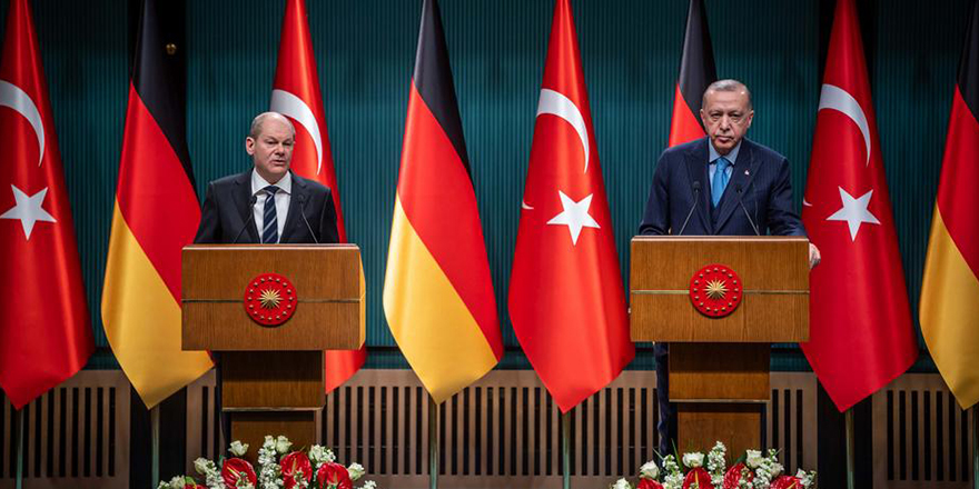 Scholz ve Erdoğan'dan "güçlü iş birliği" vurgusu