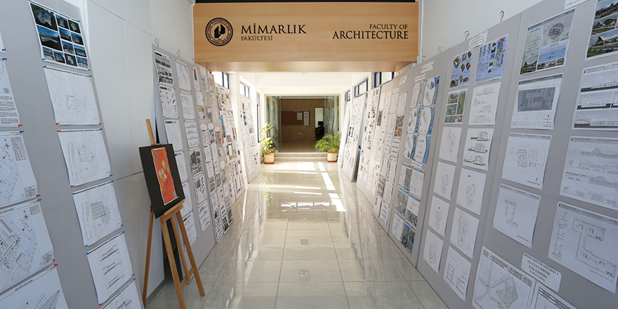 LAÜ Mimarlık Fakültesi Tasarım atölyelerinde üretilen çalışmalar sergilendi