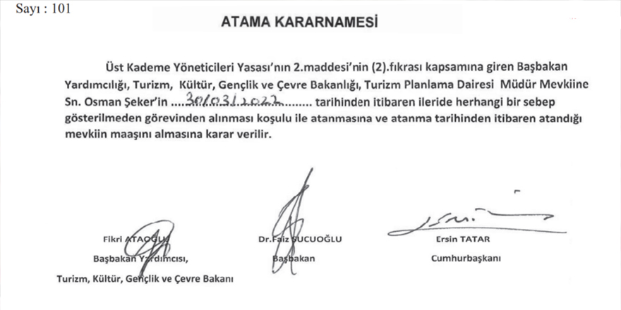 Kendi atadığı müdürleri görevden aldı!